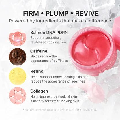 Medicube PDRN Eye Glow Duo: PDRN Collagen Volume Multi Balm Stick and Caffeine Eye Patches