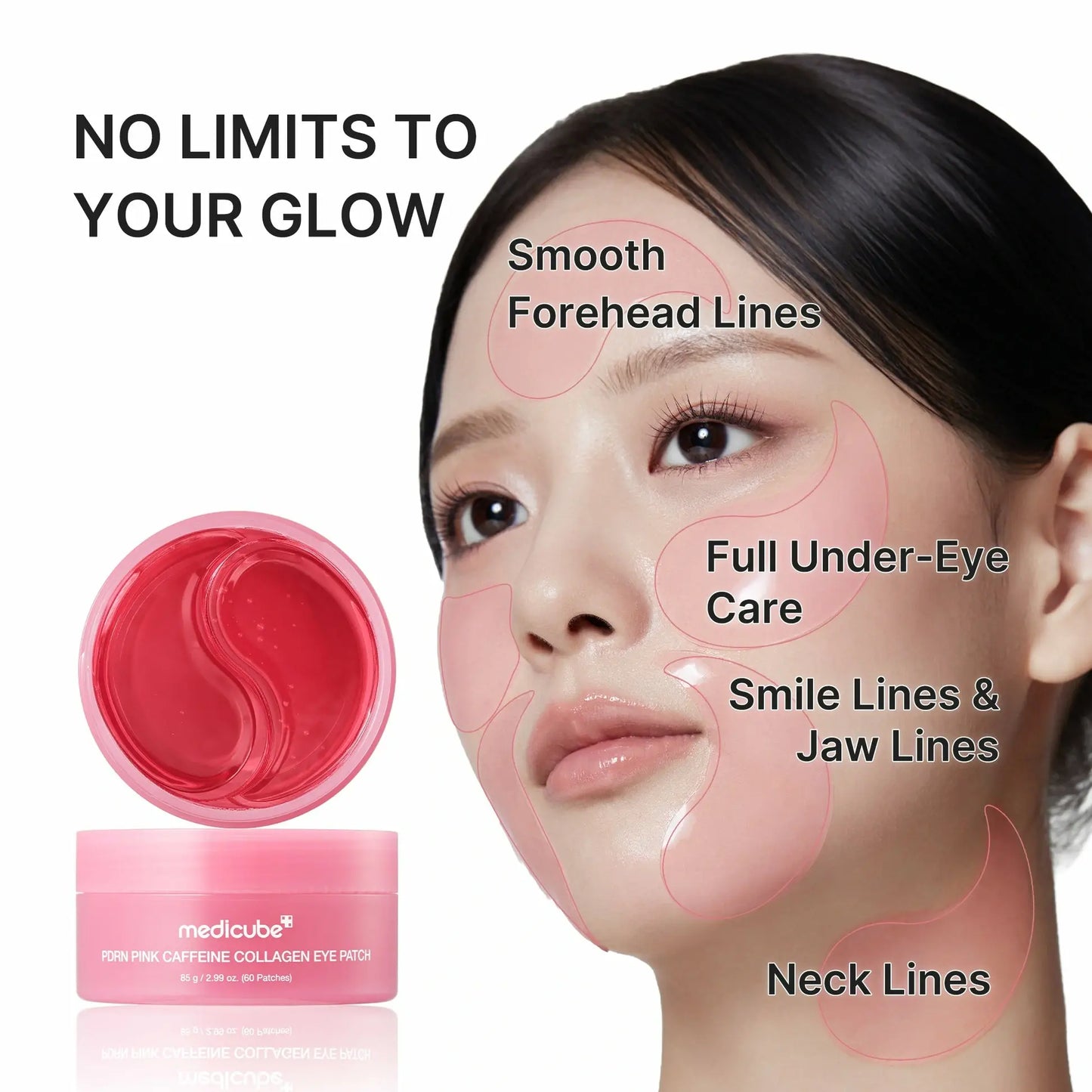 Medicube PDRN Eye Glow Duo: PDRN Collagen Volume Multi Balm Stick and Caffeine Eye Patches